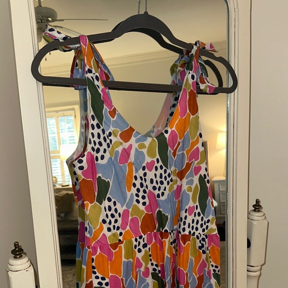 THML Multicolor Abstract Pattern Dress - Picture 4 of 5